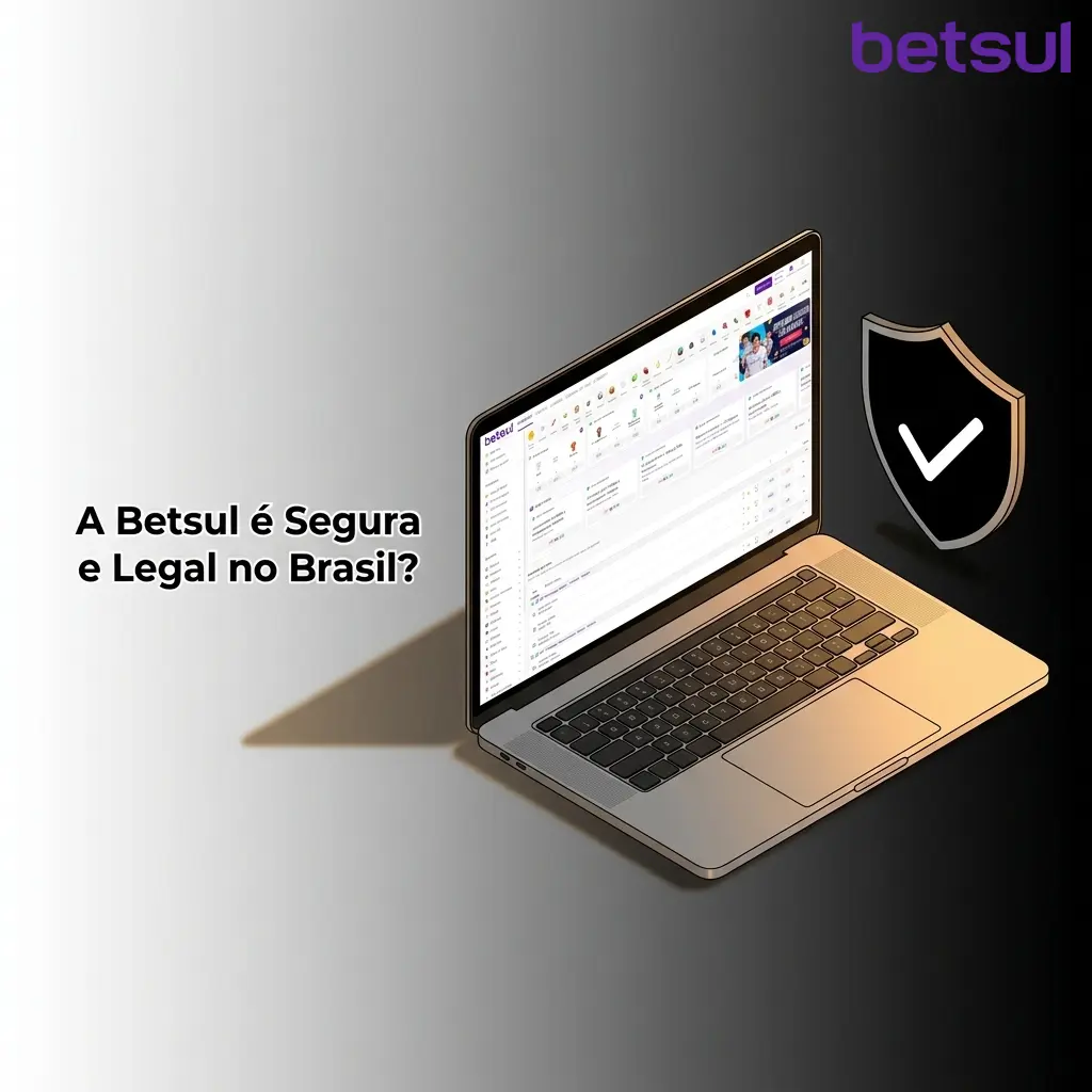Betsul licenciada pelo Ministério da Fazenda, segura e legal no Brasil com SSL 256 bits e conformidade LGPD