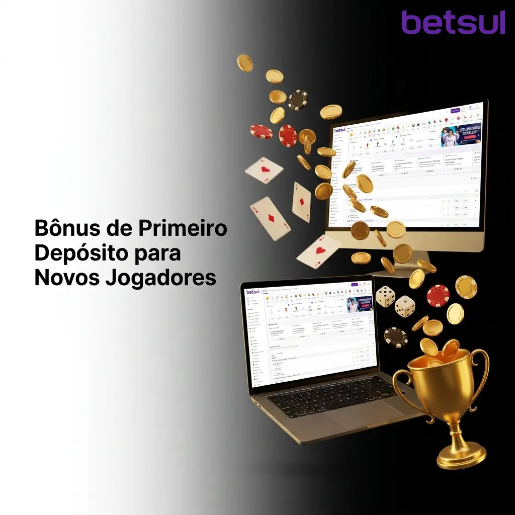 Bônus de boas-vindas Betsul: 100% no primeiro depósito até R$500 para novos jogadores no Brasil