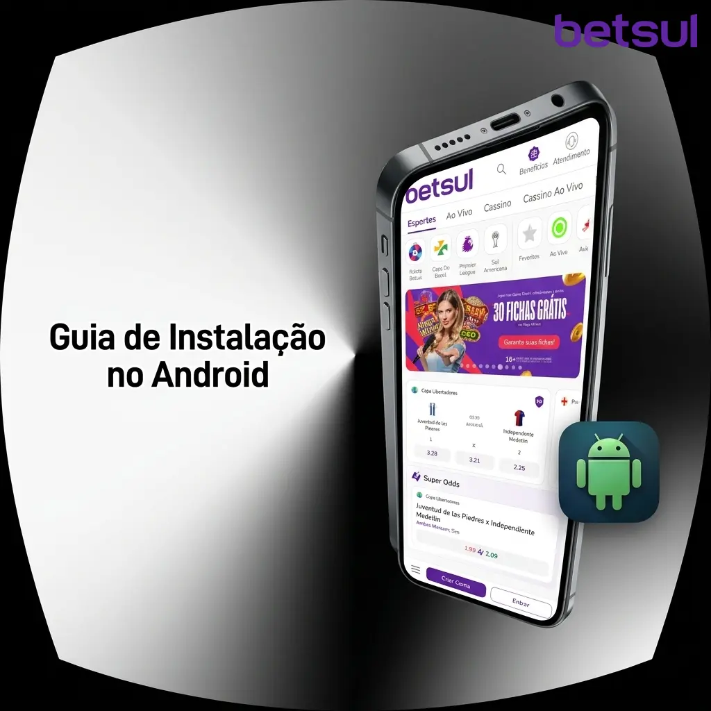 Guia de instalação do app Android da Betsul via APK fora da Play Store em menos de 2 minutos