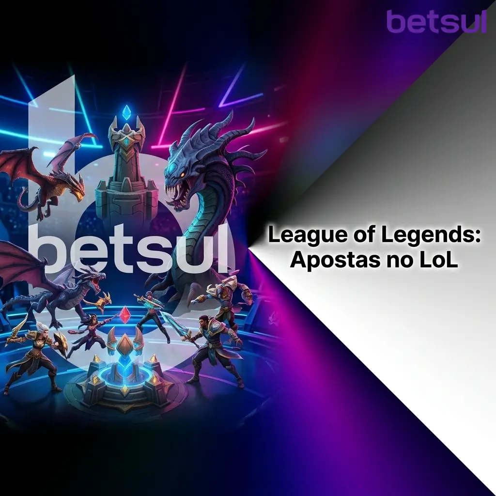 Apostas em League of Legends na Betsul: mercados, torneios como Worlds, MSI e CBLOL disponíveis