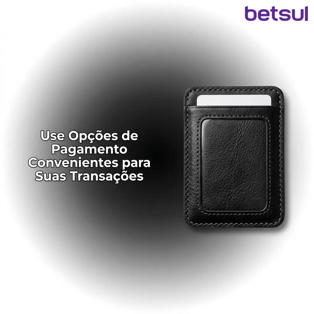 Métodos de pagamento da Betsul: Pix, Boleto, Cartão de Crédito, PicPay, Skrill e mais opções seguras