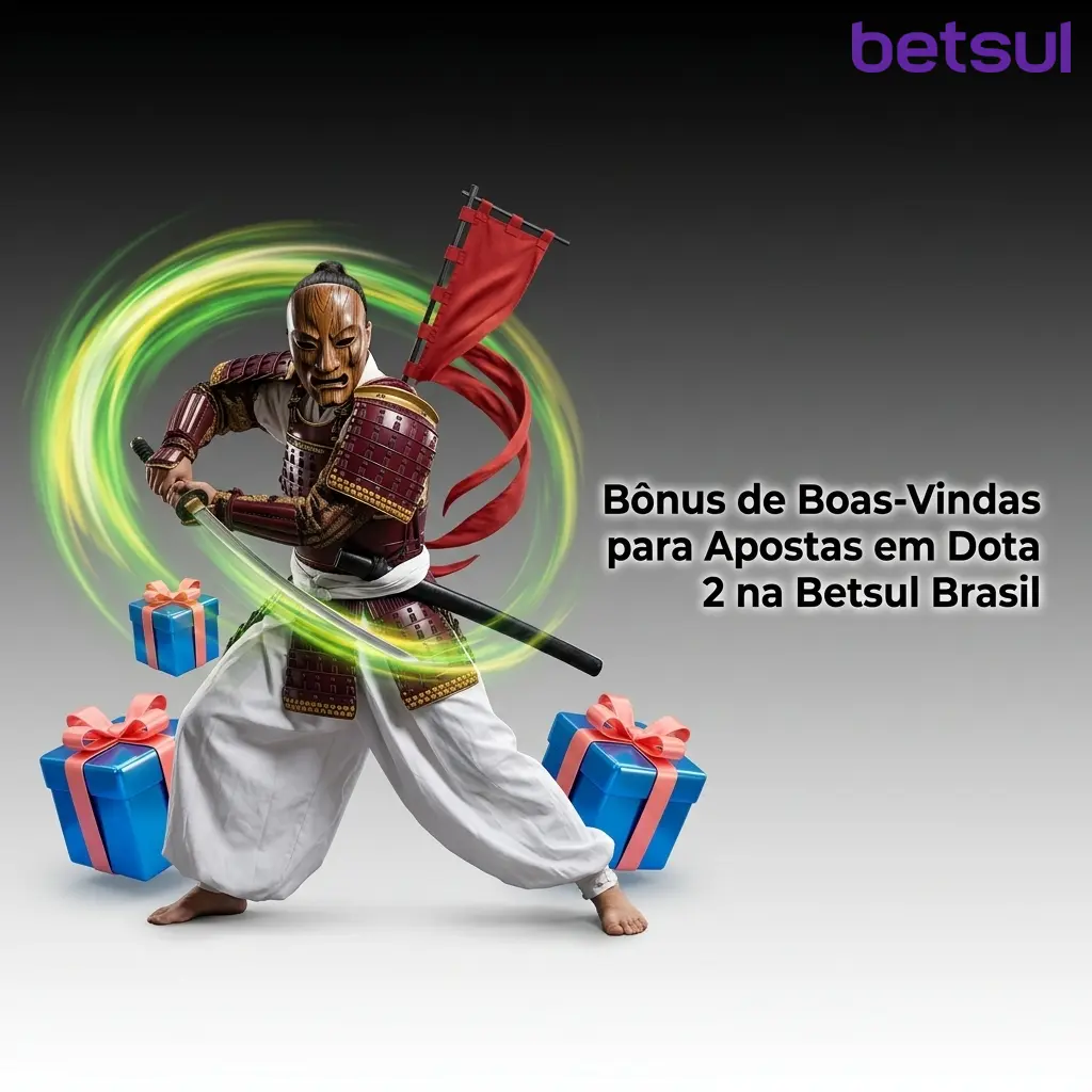 Bônus de boas-vindas Betsul para apostas em Dota 2 e eSports no Brasil