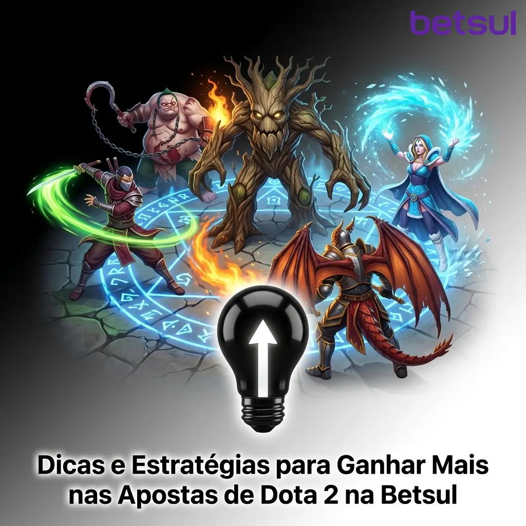 Dicas e estratégias para apostas de Dota 2 na Betsul: gestão de banca, análise e odds
