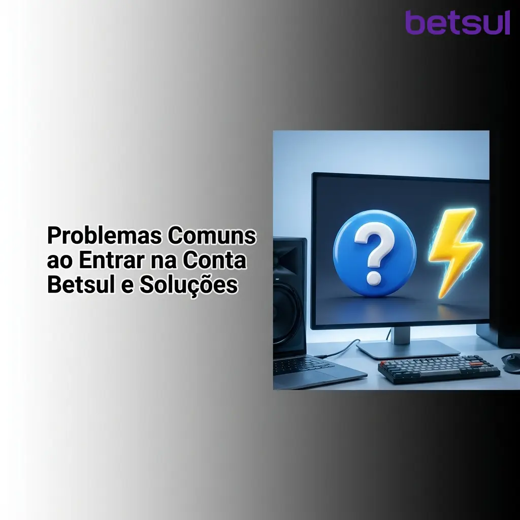 Tabela com problemas comuns no login da Betsul e soluções práticas para recuperar o acesso à conta