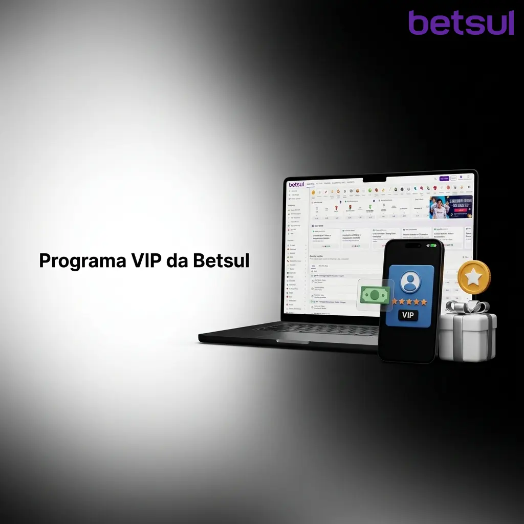 Programa VIP da Betsul com benefícios exclusivos de fidelidade para apostadores